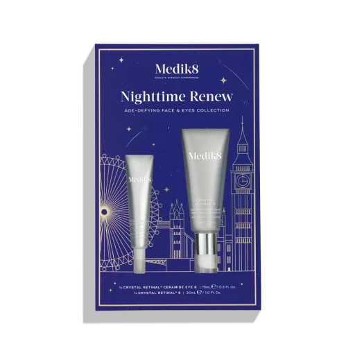 Набір Medik8 Nighttime Renew Age-Defying Face & Eyes Collection Kit