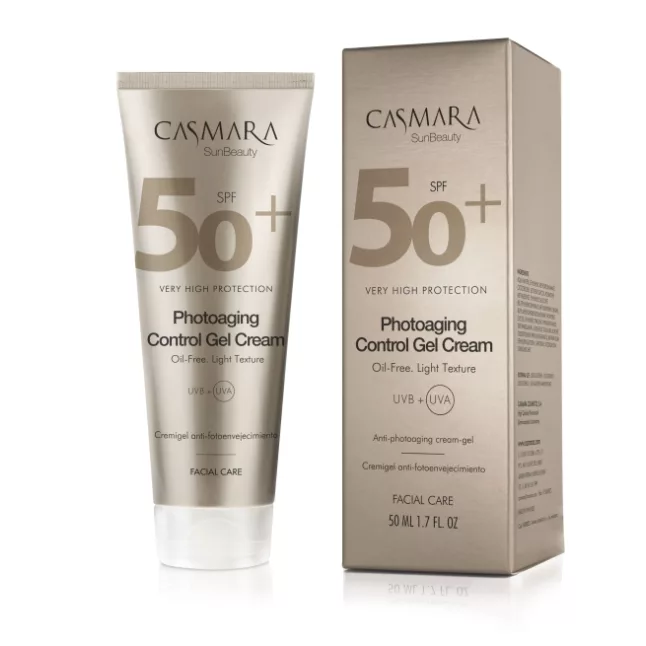 Сонцезахисний гель-крем для обличчя SPF 50+